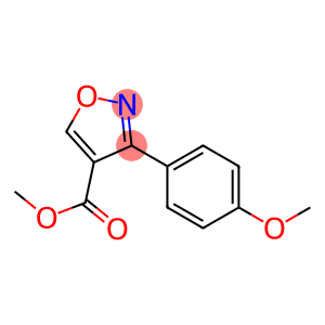 4-Isoxazolecarboxylicacid,3-(4-methoxyphenyl)-,methylester(9CI)