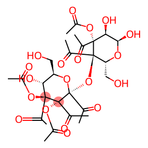 .beta.-D-Glucopyranose, 4-O-(2,3,4,6-tetra-O-acetyl-.alpha.-D-glucopyranosyl)-, tetraacetate
