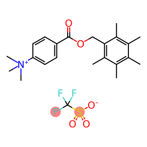 Pentamethylbenzyl-(4-trimethylammonium)benzoat,