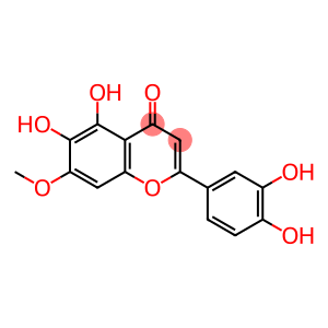 4H-1-Benzopyran-4-one,2-(3,4-dihydroxyphenyl)-5,6-dihydroxy-7-methoxy-