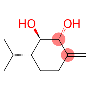 1,2-Cyclohexanediol,3-methylene-6-(1-methylethyl)-,(1R,2R,6R)-rel-(9CI)
