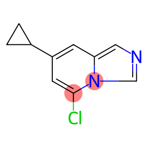 5-chloro-7-cyclopropyl-imidazo[1,5-a]pyridine