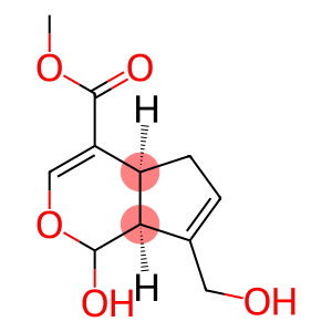 Cyclopenta[c]pyran-4-carboxylic acid, 1,4a,5,7a-tetrahydro-1-hydroxy-7-(hydroxymethyl)-, methyl ester, (4aS,7aS)-