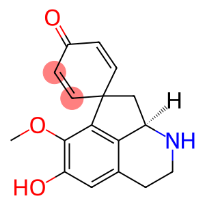 [R,(+)]-1,1',2',3',8',8'a-Hexahydro-5'-hydroxy-6'-methoxyspiro[2,5-cyclohexadiene-1,7'-cyclopenta[ij]isoquinoline]-4-one