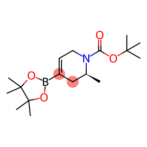 1(2H)-Pyridinecarboxylic acid, 3,6-dihydro-2-methyl-4-(4,4,5,5-tetramethyl-1,3,2-dioxaborolan-2-yl)-, 1,1-dimethylethyl ester, (2S)-
