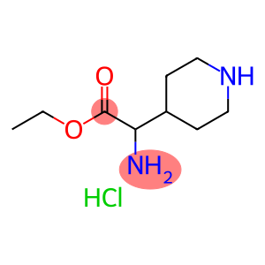 ethyl 2-amino-2-(piperidin-4-yl)acetate dihydrochloride