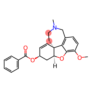 6H-Benzofuro[3a,3,2-ef][2]benzazepin-6-ol, 4a,5,9,10,11,12-hexahydro-3-methoxy-11-methyl-, 6-benzoate, (4aS,6R,8aS)-