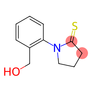 2-Pyrrolidinethione,  1-[2-(hydroxymethyl)phenyl]-
