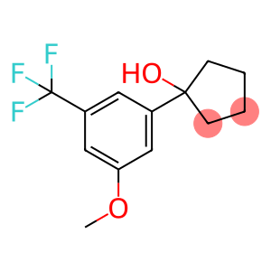 1-(3-methoxy-5-(trifluoromethyl)phenyl)cyclopentanol