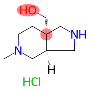 7aH-Pyrrolo[3,4-c]pyridine-7a-methanol, octahydro-5-methyl-, hydrochloride (1:2), (3aR,7aR)-rel-