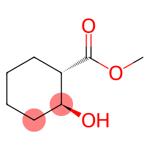 Cyclohexanecarboxylic acid, 2-hydroxy-, methyl ester, (1S-trans)- (9CI)