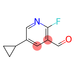 5-环丙基-2-氟吡啶-3-甲醛