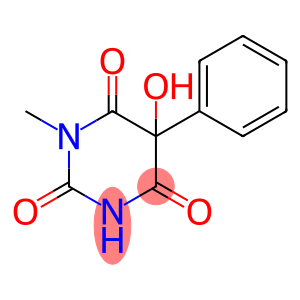 2,5-Dihydroxy-1-methyl-5-phenylpyrimidine-4,6(1H,5H)-dione