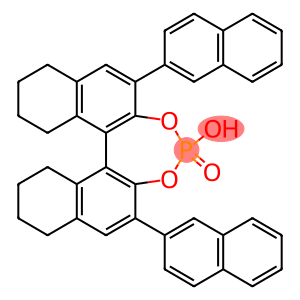 (S)-3,3'-双(2-萘基)-5,5',6,6',7,7',8,8'-八氢-1,1'-联萘酚磷酸酯