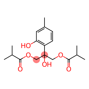 8-羟基-9,10-二异丁酰氧基麝香草酚