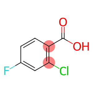 2-chloro-4-fluorobenzoate