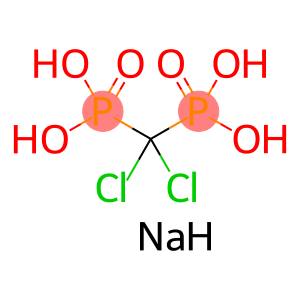 Disodium dichloromethylenebis(hydrogenphosphonate) tetrahydrate