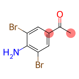4-氨基-3,5-二溴苯乙酮