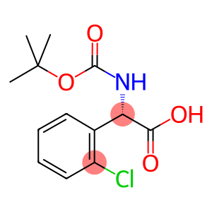 (2S)-[(tert-Butoxycarbonyl)amino](2-chlorophenyl)acetic acid