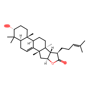 (13α,14β,17α)-3α,16β-Dihydroxy-5α-lanosta-7,24-dien-21-oic acid γ-lactone
