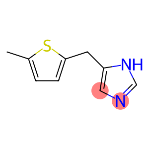1H-Imidazole,  4-[(5-methyl-2-thienyl)methyl]-  (9CI)