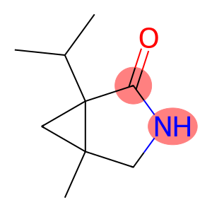 3-Azabicyclo[3.1.0]hexan-2-one,5-methyl-1-(1-methylethyl)-(9CI)