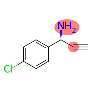 Benzenemethanamine, 4-chloro-α-ethynyl-, (αS)-