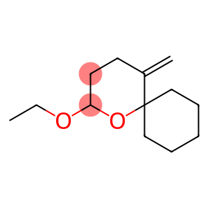 1-Oxaspiro[5.5]undecane,2-ethoxy-5-methylene-(9CI)