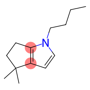 Cyclopenta[b]pyrrole, 1-butyl-1,4,5,6-tetrahydro-4,4-dimethyl- (9CI)