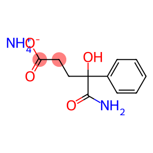 azanium 4-carbamoyl-4-hydroxy-4-phenyl-butanoate