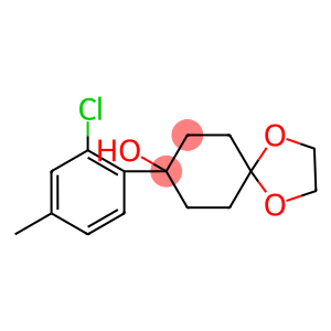 8-(2-chloro-4-methylphenyl)-1,4-dioxaspiro[4.5]decan-8-ol