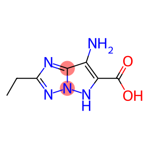 1H-Pyrazolo[1,5-b][1,2,4]triazole-6-carboxylicacid,7-amino-2-ethyl-(9CI)