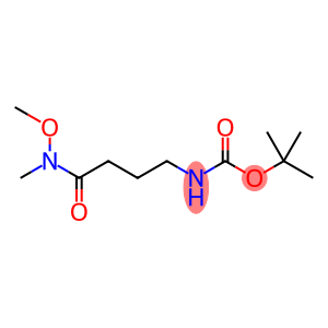 Carbamic acid, N-[4-(methoxymethylamino)-4-oxobutyl]-, 1,1-dimethylethyl ester