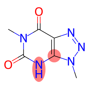3,6-Dimethyl-3,4-dihydro-5H-1,2,3-triazolo[4,5-d]pyrimidine-5,7(6H)-dione