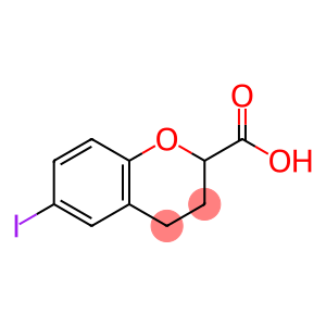 2H-1-BENZOPYRAN-2-CARBOXYLIC ACID, 3,4-DIHYDRO-6-IODO-