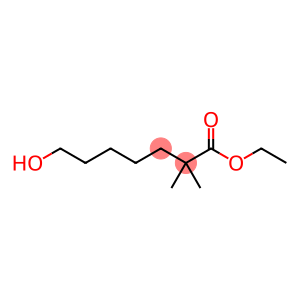 Heptanoic acid, 7-hydroxy-2,2-dimethyl-, ethyl ester