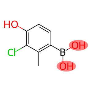 (3-chloro-4-hydroxy-2-methylphenyl)boronic acid