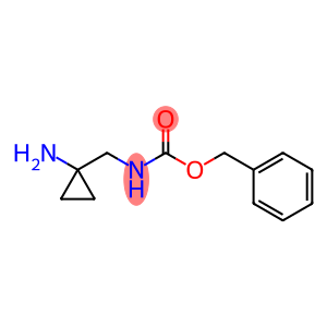 Carbamic acid, N-[(1-aminocyclopropyl)methyl]-, phenylmethyl ester