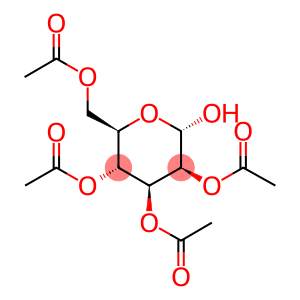 (2R,3R,4S,5S,6S)-2-(乙酰氧基甲基)-6-羟基四氢-2H-吡喃-3,4,5-三乙基三乙酸酯