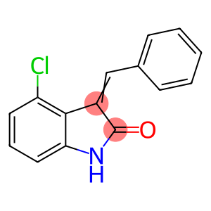 (3Z)-4-chloro-3-(phenylmethylidene)-2,3-dihydro-1H-indol-2-one