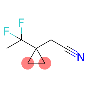 2-(1-(1,1-Difluoroethyl)cyclopropyl)acetonitrile