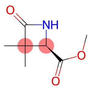 2-Azetidinecarboxylicacid,3,3-dimethyl-4-oxo-,methylester,(2R)-(9CI)