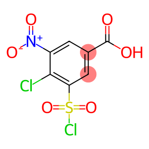 4-chloro-5-chlorosulphonyl-3-nitrobenzoic acid