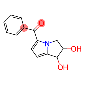 Methanone, (2,3-dihydro-1,2-dihydroxy-1H-pyrrolizin-5-yl)phenyl-