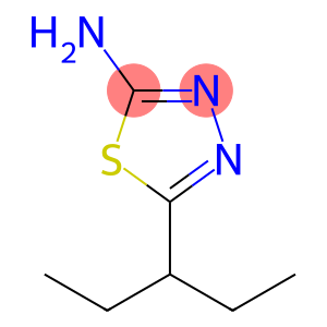 5-(戊烷-3-基)-1,3,4-噻二唑-2-胺