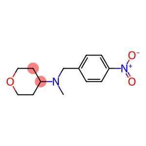 2H-Pyran-4-amine, tetrahydro-N-methyl-N-[(4-nitrophenyl)methyl]-