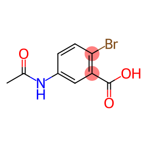 5-(acetylamino)-2-bromobenzoic acid