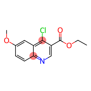 4-氯-6-甲氧基喹啉-3-甲酸乙酯
