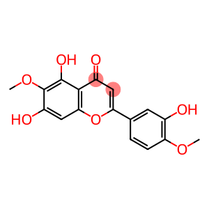 4H-1-Benzopyran-4-one,5,7-dihydroxy-2-(3-hydroxy-4-methoxyphenyl)-6-methoxy-