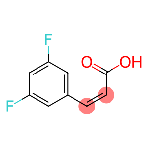 2-Propenoic acid, 3-(3,5-difluorophenyl)-, (2Z)-